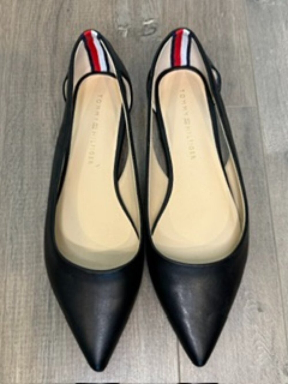 Tommy Hilfiger Velahi Cutout Pointy toe flats
